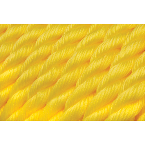 Corde jaune tress&eacute;e, Polypropyl&egrave;ne, 300' Nia-Chem Ltd.