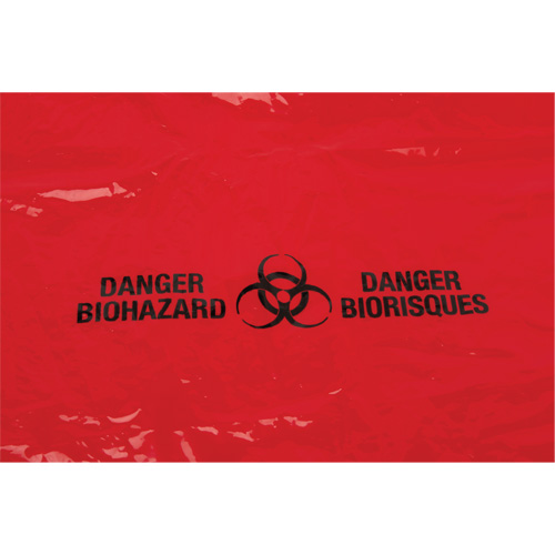 Waste Bags, Bio-Hazard, 38" L x 30" W, 2 mils Nia-Chem Ltd.
