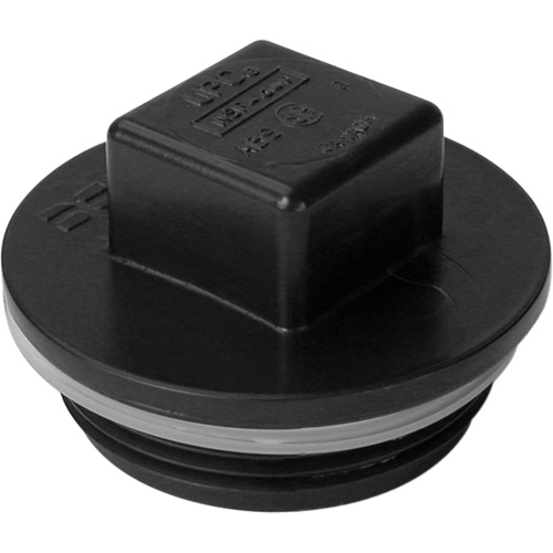 Threaded Plug, Cleanout, 1-1/4" Dia., Plastic Nia-Chem Ltd.