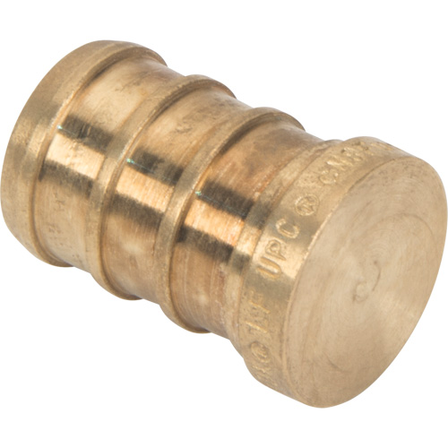 Capuchon de tuyau sans plomb, Tuyau, 1/2" dia., Laiton Nia-Chem Ltd.