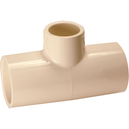 Flowguard Gold&reg; Tee Fitting, Reducing, CPVC, 1-1/4" x 1-1/4" x 1" Nia-Chem Ltd.