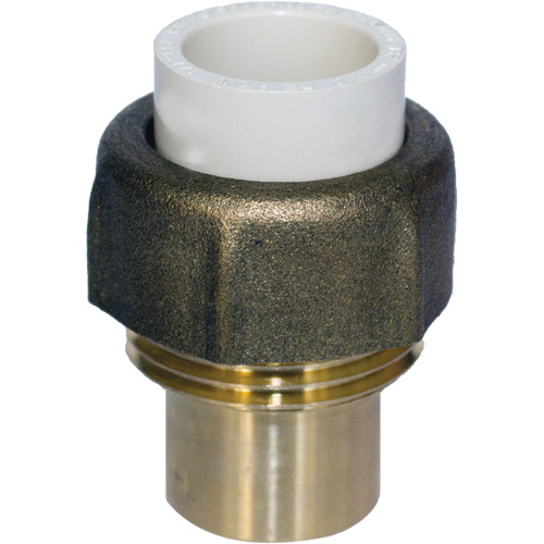 Pipe Union, 1/2", CPVC, Hub x Sweat Nia-Chem Ltd.