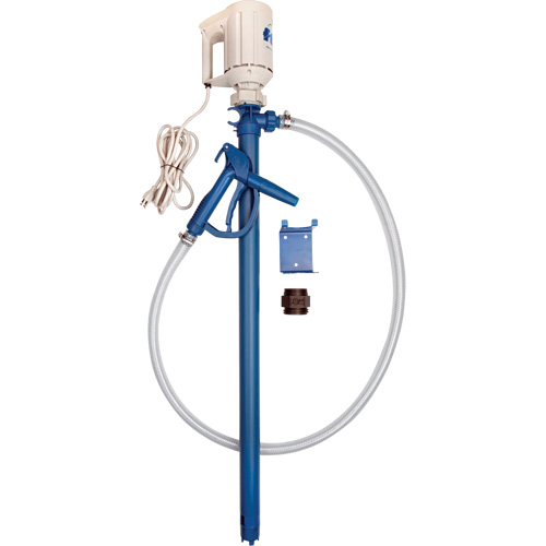 Trousse de pompe pour baril EFP-40 avec moteur S1, Polypropyl&egrave;ne/Acier inoxydable Nia-Chem Ltd.