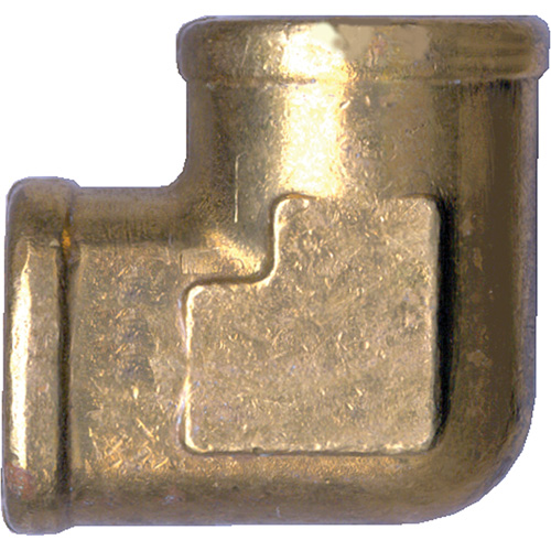 Forged 90° Elbow Pipe Fitting, FPT, Brass, 3/4" Nia-Chem Ltd.