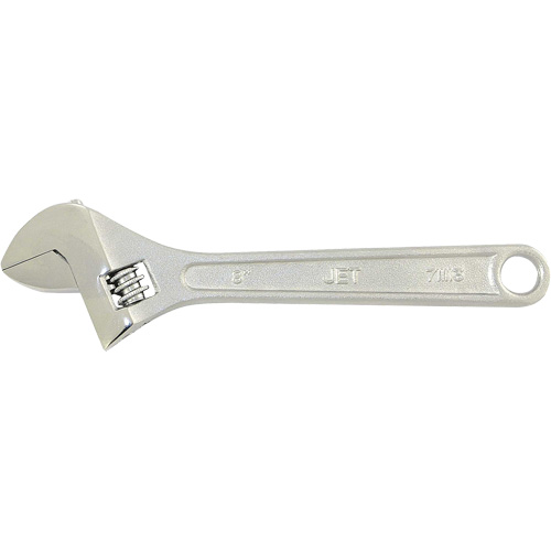 AW-8 AW-8 Adjustable Wrench, 8" L, 1" Max Width, Chrome Nia-Chem Ltd.