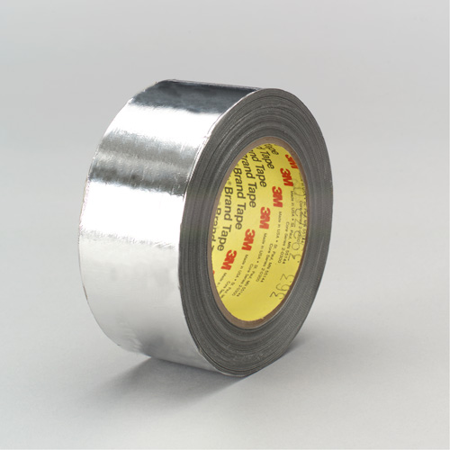 High-Temperature Aluminum Foil/Glass Cloth Tape, 12 mm (1/2") W x 33 m (108') L Nia-Chem Ltd.