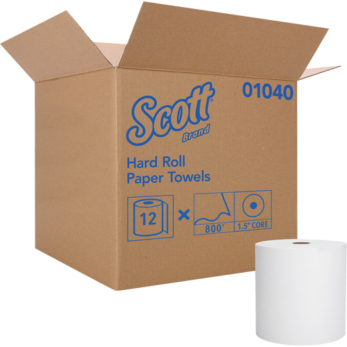 Scott&reg; Essential Hard Roll Towels, 1 Ply, Standard, 800' L Nia-Chem Ltd.