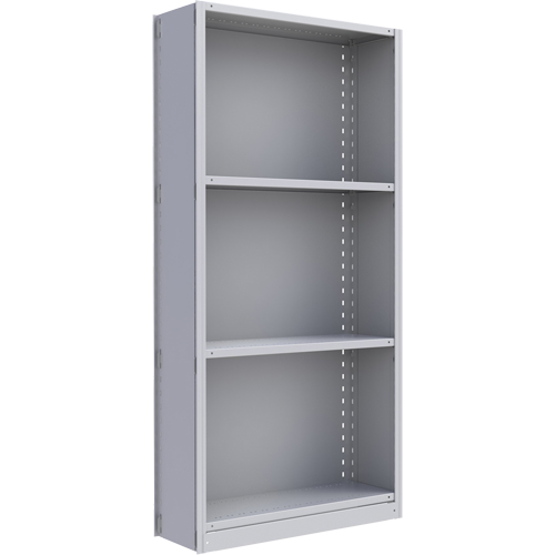 Interlok Shelving Unit, Steel, Boltless, 800 lbs. Capacity, 36" W x 76" H x 24" D Nia-Chem Ltd.