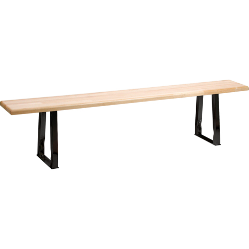 Banc pour vestiaire, Bois, 48" lo x 9-1/4" la x 16-1/2" h Nia-Chem Ltd.