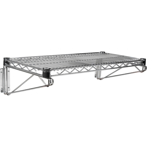 Ensemble d'&eacute;tag&egrave;re murale en treillis, Simple Support, 200 lb Capacit&eacute;, 14" p Nia-Chem Ltd.