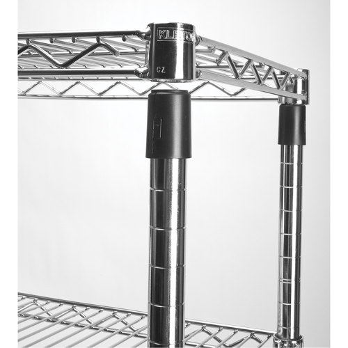 Chariots &agrave; pousser, Chrom&eacute;, 36" x 60" x 14", Capacit&eacute; 800 lb Nia-Chem Ltd.