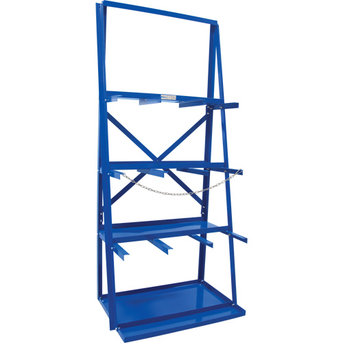 R&acirc;telier de rangement pour barre, Vertical, 3 Niveaux, 36" la x 24" p x 84" h, 3000 lb Cap. Nia-Chem Ltd.