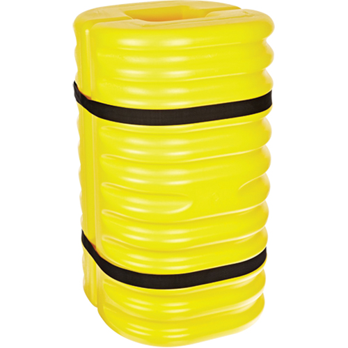 Protecteur de colonne, Ouverture int&eacute;rieure 6" x 6", 24" lo x 24" la x 42" h, Jaune Nia-Chem Ltd.