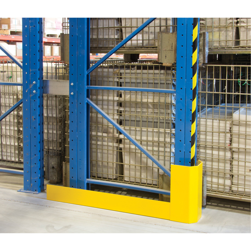 Racking Aisle Protectors, 3" W x 56" L x 16" H, Safety Yellow Nia-Chem Ltd.
