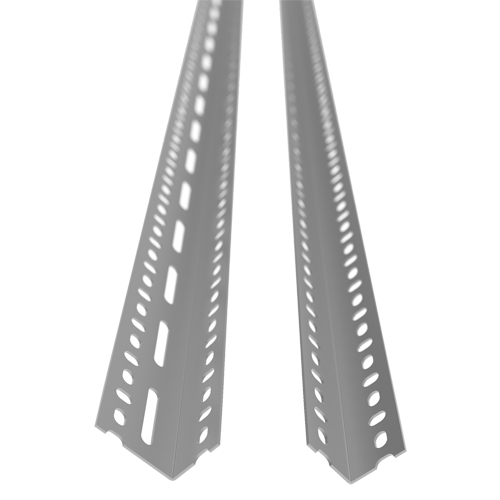 Slotted Angle Post, Galvanized Steel, 72" High Nia-Chem Ltd.