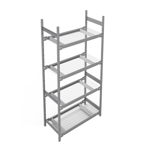 Wide Span Storage Shelving, Steel, Boltless, 1340 lbs. Capacity, 42" W x 84" H x 18" D Nia-Chem Ltd.