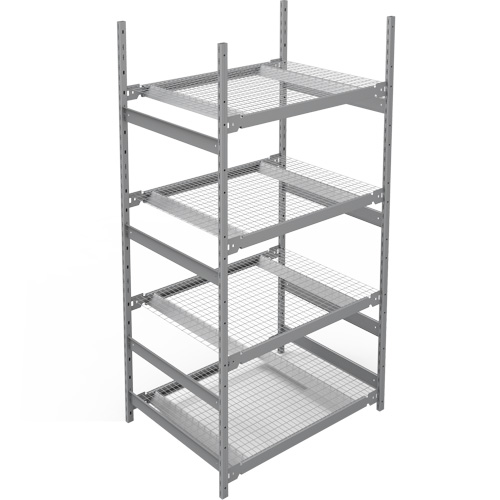 Wide Span Storage Shelving, Boltless, 1340 lbs. Capacity, 42" W x 84" H x 32" D Nia-Chem Ltd.