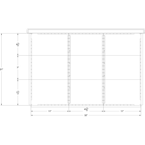 Cabinet d'entreposage &agrave; tiroirs int&eacute;gr&eacute; Interlok Nia-Chem Ltd.