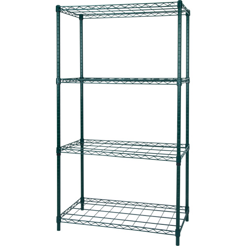 Rayonnage &agrave; tablette pour s&eacute;chage, 4 Tablettes, 36" la x 63" h x 18" p Nia-Chem Ltd.