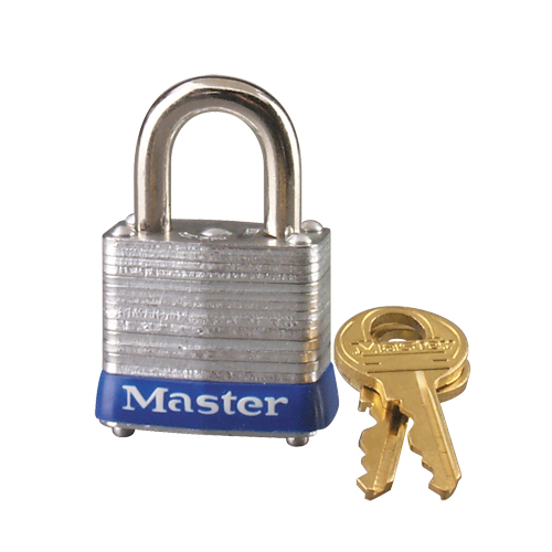 Pin Tumbler Padlock, Keyed Alike, Laminated Steel, 1-9/16" Width Nia-Chem Ltd.
