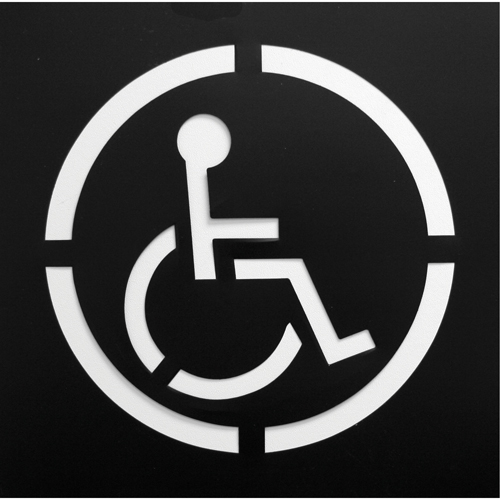 Pochoirs de symboles de s&eacute;curit&eacute;, Anglais, 15,5" x 15,5" Nia-Chem Ltd.