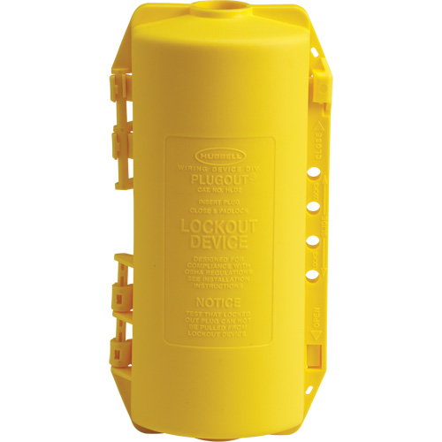 Dispositif de verrouillage Hubbell Plugout, Type Prise Nia-Chem Ltd.