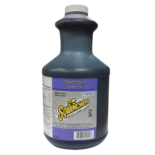 Sqwincher Boisson de r&eacute;hydratation, Concentr&eacute;, Raisin Nia-Chem Ltd.
