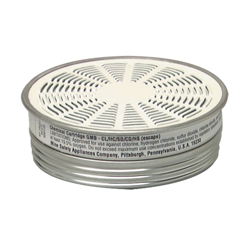 Cartouches pour respirateurs Comfo, Cartouche gaz/vapeur, Gaz acide Nia-Chem Ltd.