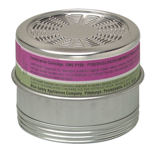Cartouches pour respirateurs Comfo, Cartouche gaz/vapeur, Gaz multiples/Vapeur organique Nia-Chem Ltd.