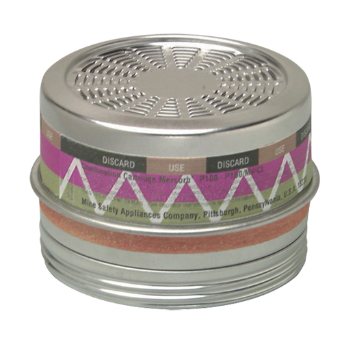 Cartouches pour respirateurs Comfo, Cartouche gaz/vapeur, Vapeurs organiques/P100 Nia-Chem Ltd.