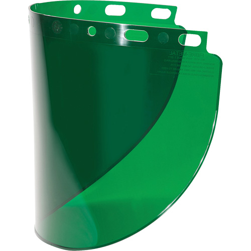 Fibre-Metal&reg; Wideview Faceshield Visor, Propionate, Green Tint Nia-Chem Ltd.