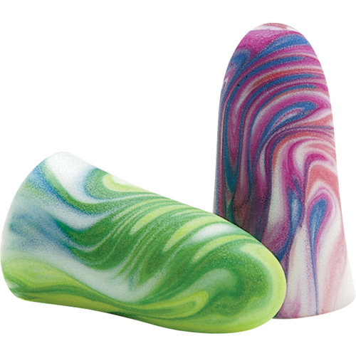 SparkPlugs&reg; Multi-Coloured Foam Earplugs, Bulk - Box Nia-Chem Ltd.