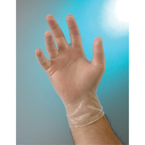 Examination Grade Gloves, Small, Vinyl, 4-mil, Powder-Free, Clear, Class 2 Nia-Chem Ltd.