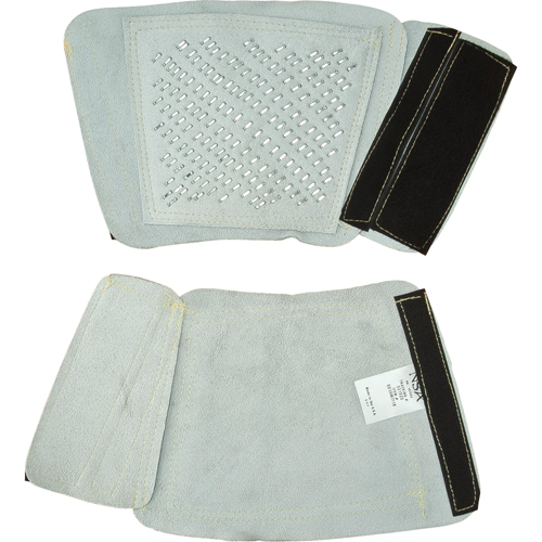 PROTEGE-BRAS,CUIR/ACIER7" LONG, UNIVERSEL,PAIRE, Cuir Nia-Chem Ltd.