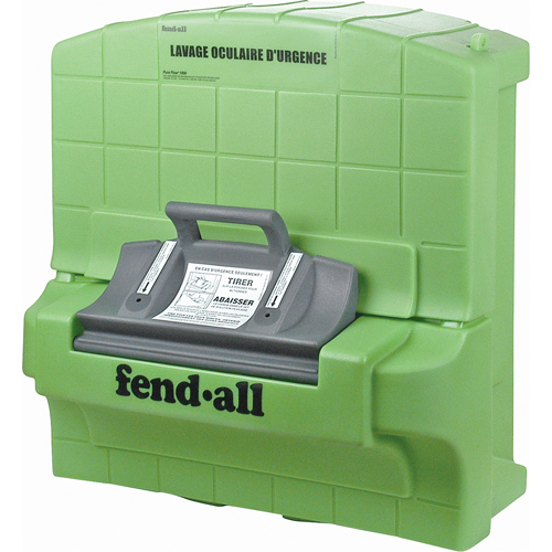 French Instructions for Fendall Pure Flow 1000&reg; Eyewash Station, Gravity-Fed, 7 gal. Capacity, Meets ANSI Z358.1 Nia-Chem Ltd.
