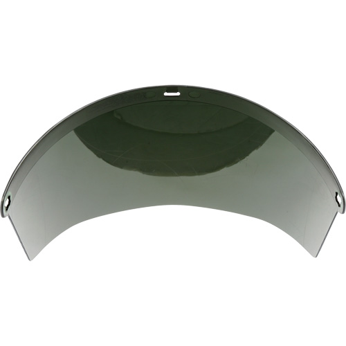 Molded Faceshield Window, Polycarbonate, Green Tint Nia-Chem Ltd.