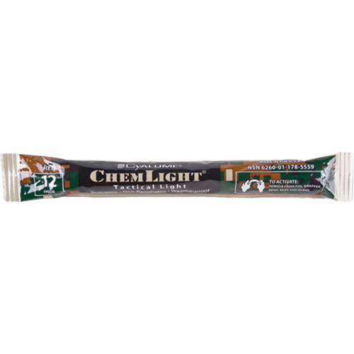 B&acirc;tons de s&eacute;curit&eacute; luminescents Cyalume 6", Rouge, Dur&eacute;e 12 h Nia-Chem Ltd.