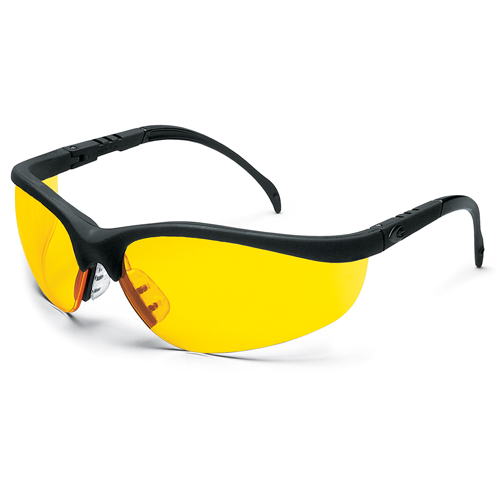 Klondike&reg; Safety Glasses, Amber Lens, Anti-Scratch, Meets/Exceeds CSA Z94.3 Nia-Chem Ltd.