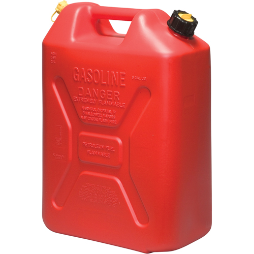 Jerry Cans, 5.3 US gal./20.06 L, Red, CSA Compliant/ULC Nia-Chem Ltd.