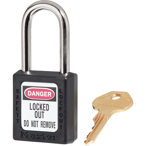 Cadenas Zenex, Cadenas de s&eacute;curit&eacute;, Cl&eacute;s diff&eacute;rentes, Thermoplastique, Largeur de 1-1/2" Nia-Chem Ltd.