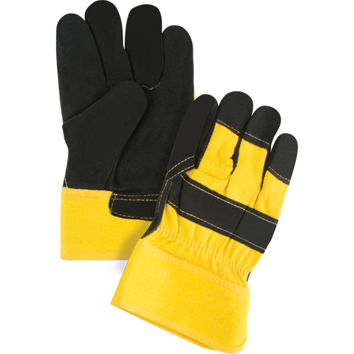 Gants d'ajusteur doubl&eacute;s pour l'hiver &agrave; chaleur sup&eacute;rieure, Grand, Paume en Cuir de vache refendu, Doublure en Thinsulate Nia-Chem Ltd.