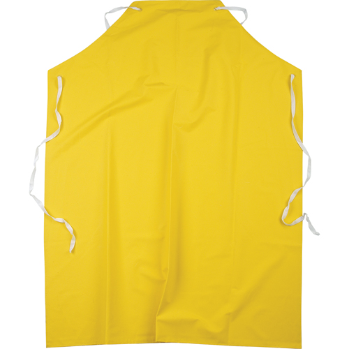 Tabliers ignifuges, Polyester/PVC, 48" lo x 36" la, Jaune Nia-Chem Ltd.