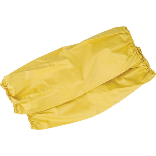 Manchettes ignifuge, Longueur de 18", Polyester/PVC, Jaune Nia-Chem Ltd.