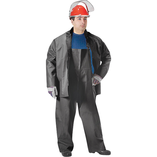 SBR Vulcan Rain Jacket, Rubber, 4X-Large, Black Nia-Chem Ltd.