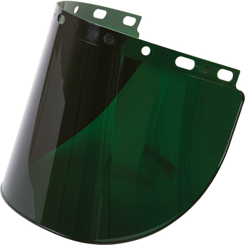 High Performance&reg; Faceshield, Propionate, Green Tint Nia-Chem Ltd.
