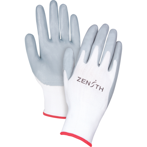 Gants l&eacute;gers enduits et respirants, 7/Petit, R&ecirc;vetement Mousse de nitrile, Calibre 13, Enveloppe en Polyester Nia-Chem Ltd.