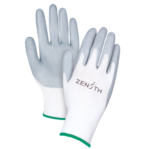 Gants l&eacute;gers enduits et respirants, 8/Moyen, R&ecirc;vetement Mousse de nitrile, Calibre 13, Enveloppe en Polyester Nia-Chem Ltd.