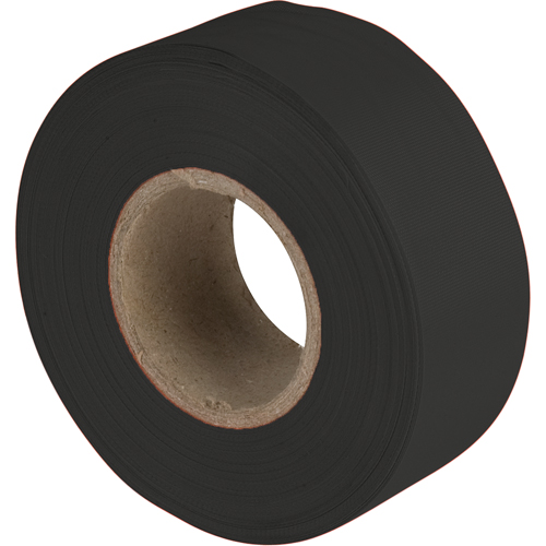 Flagging Tape, 1.2" W x 300' L, Black Nia-Chem Ltd.