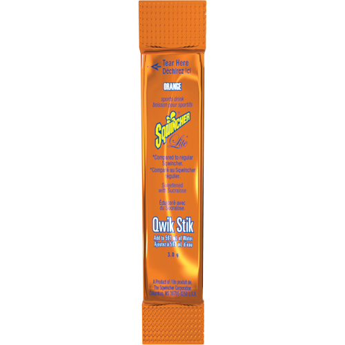 Sqwincher&reg; ZERO&reg; Qwik Stik Rehydration Drink, Powder, Orange Nia-Chem Ltd.