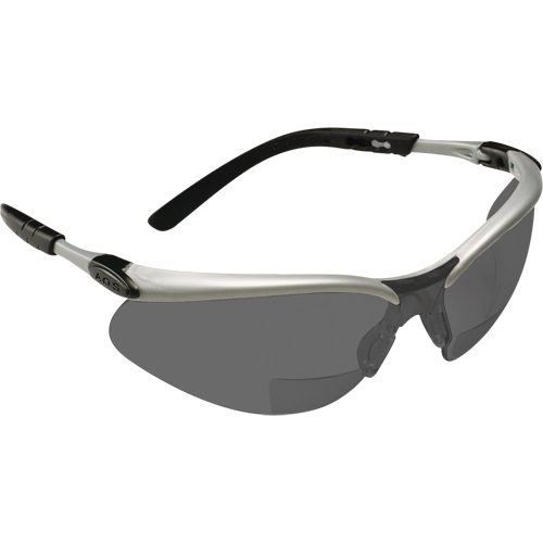 Lunettes de s&eacute;curit&eacute; BX avec verres de lecture, Antibu&eacute;e, Grise/fum&eacute;e, Dioptrie 2,0 Nia-Chem Ltd.